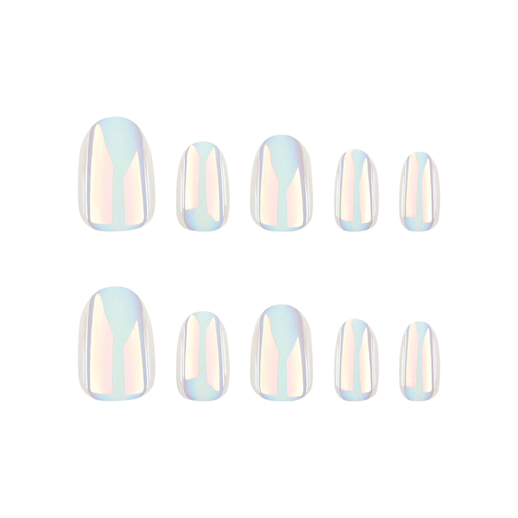 Aurora Mermaid Nails