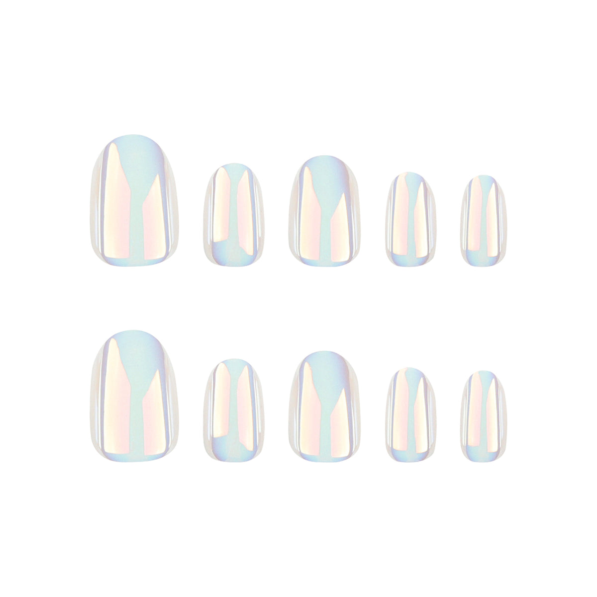 Aurora Mermaid Nails