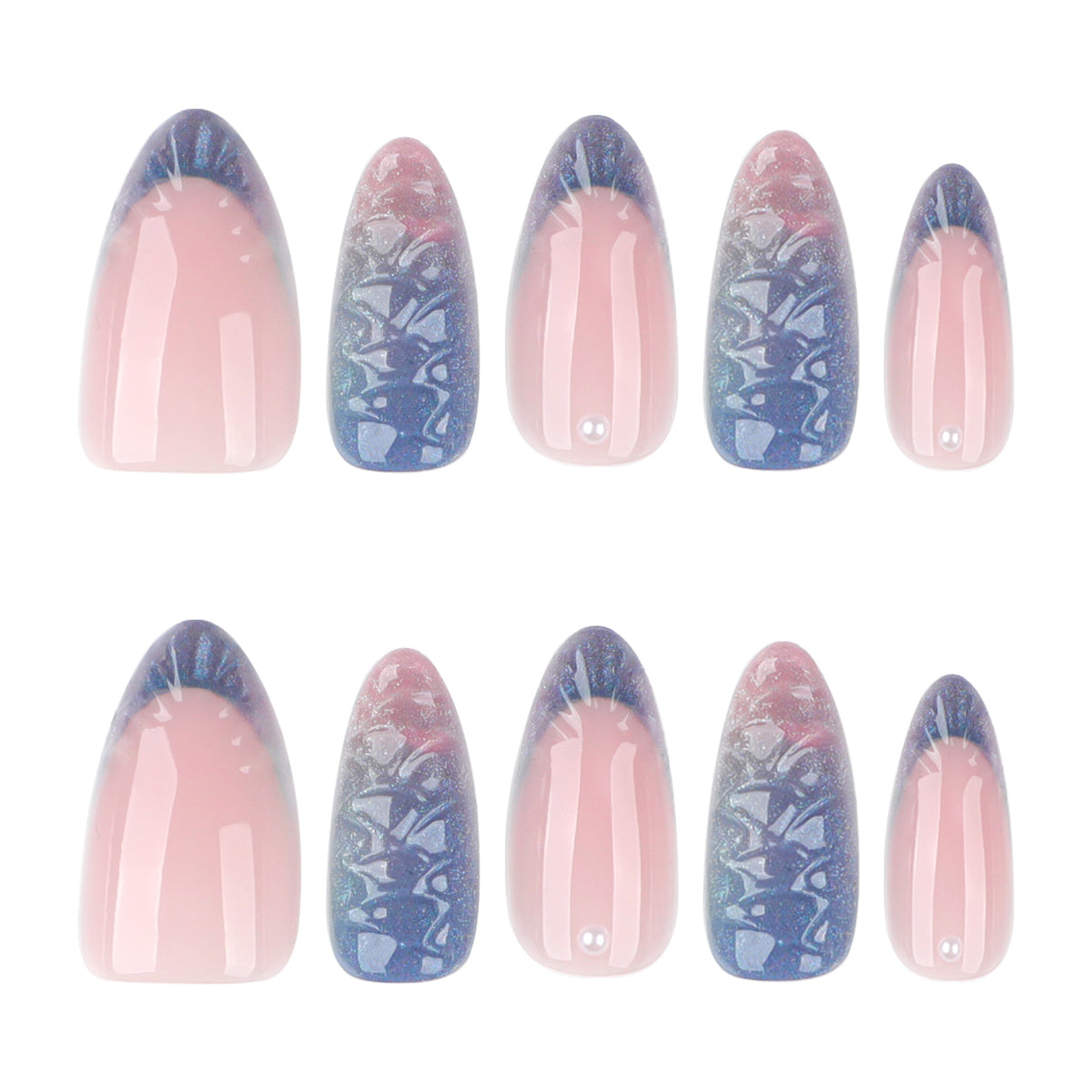 Mermaid Aurora Nails