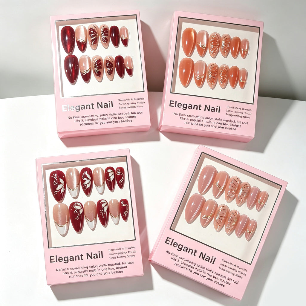 Designer's gilded cat's eye nails