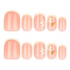 Bee flower nail