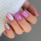 Lavender purple nails