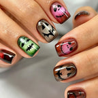 Devil cat's eye nails