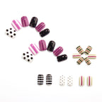 Mixed-color nails