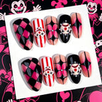 Halloween Clown Nails