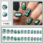 Cedar Christmas Nails