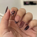 Chocolate leopard print