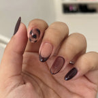 Chocolate leopard print