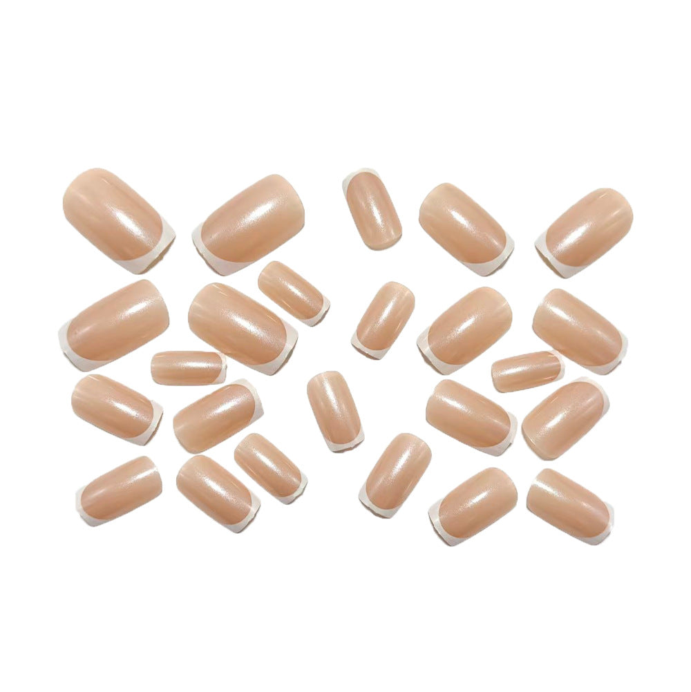 White French Nails
