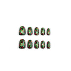 Green Forest Nails