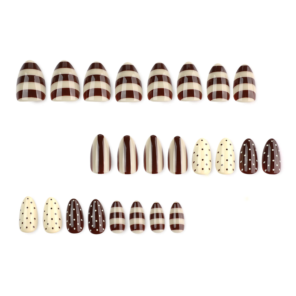 Chocolate stripes