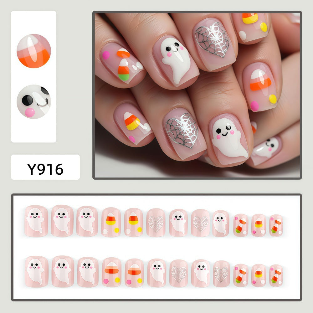 Cute Ghost Nails