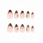 Spotted flower nails
