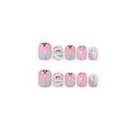 Pink Phantom Nails