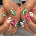 Christmas gift nails