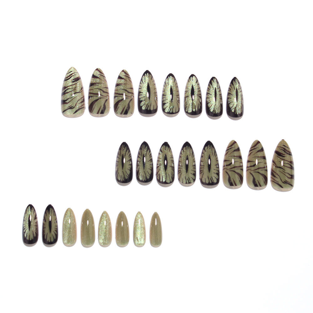 Green Devil's Eye nail
