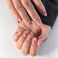 Bow gift nails