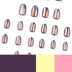 Short cat-eye nails