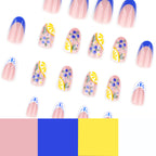 Sea salt lemon nails