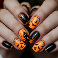 Dark and stylish nails
