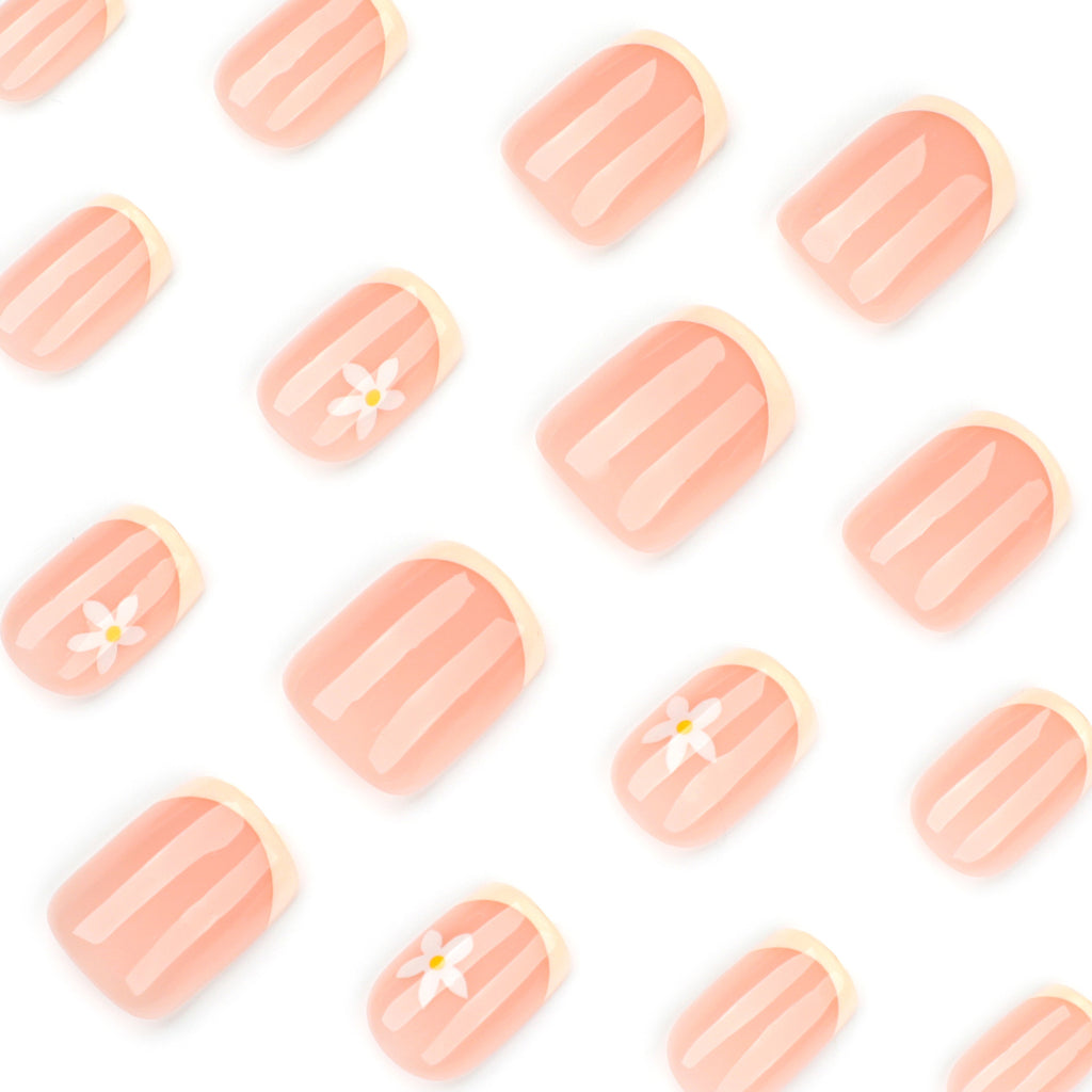 Bee flower nail