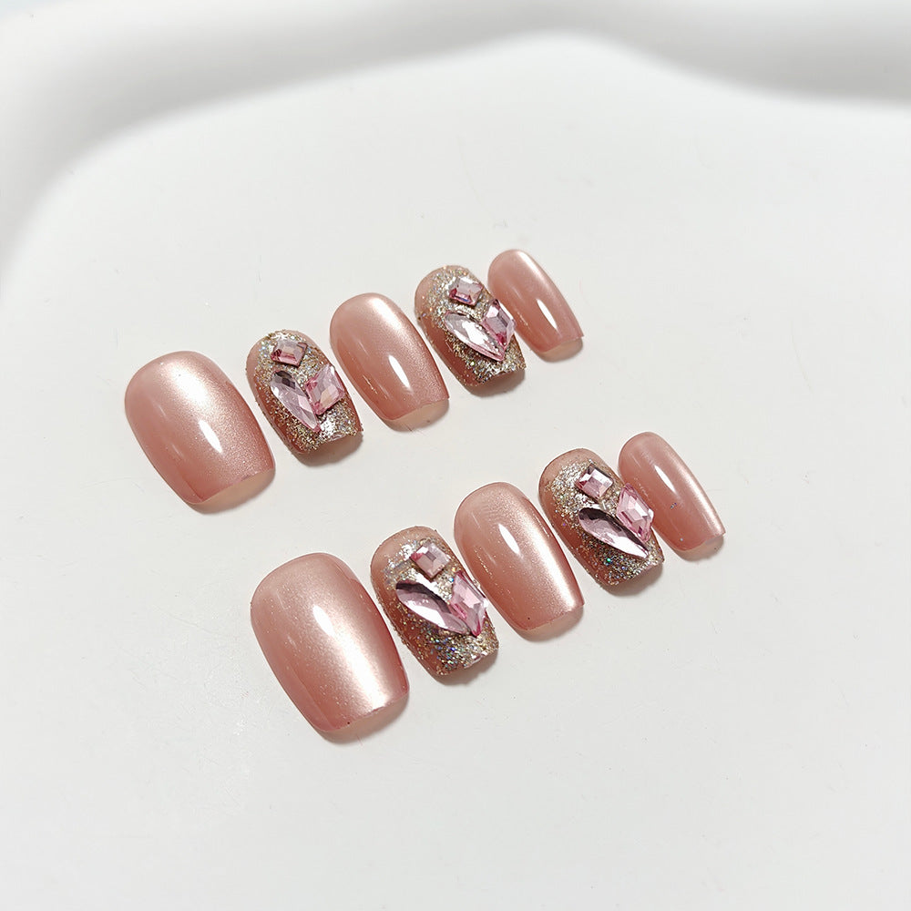 Sweet pink nails