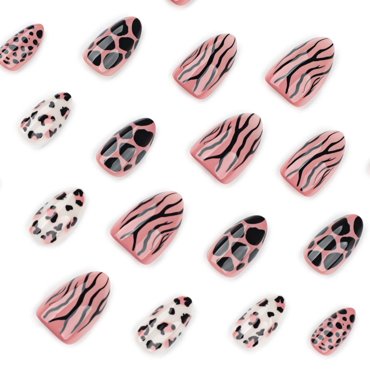 Cool and spicy leopard print nails