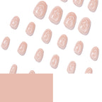 Hand-painted garden nails