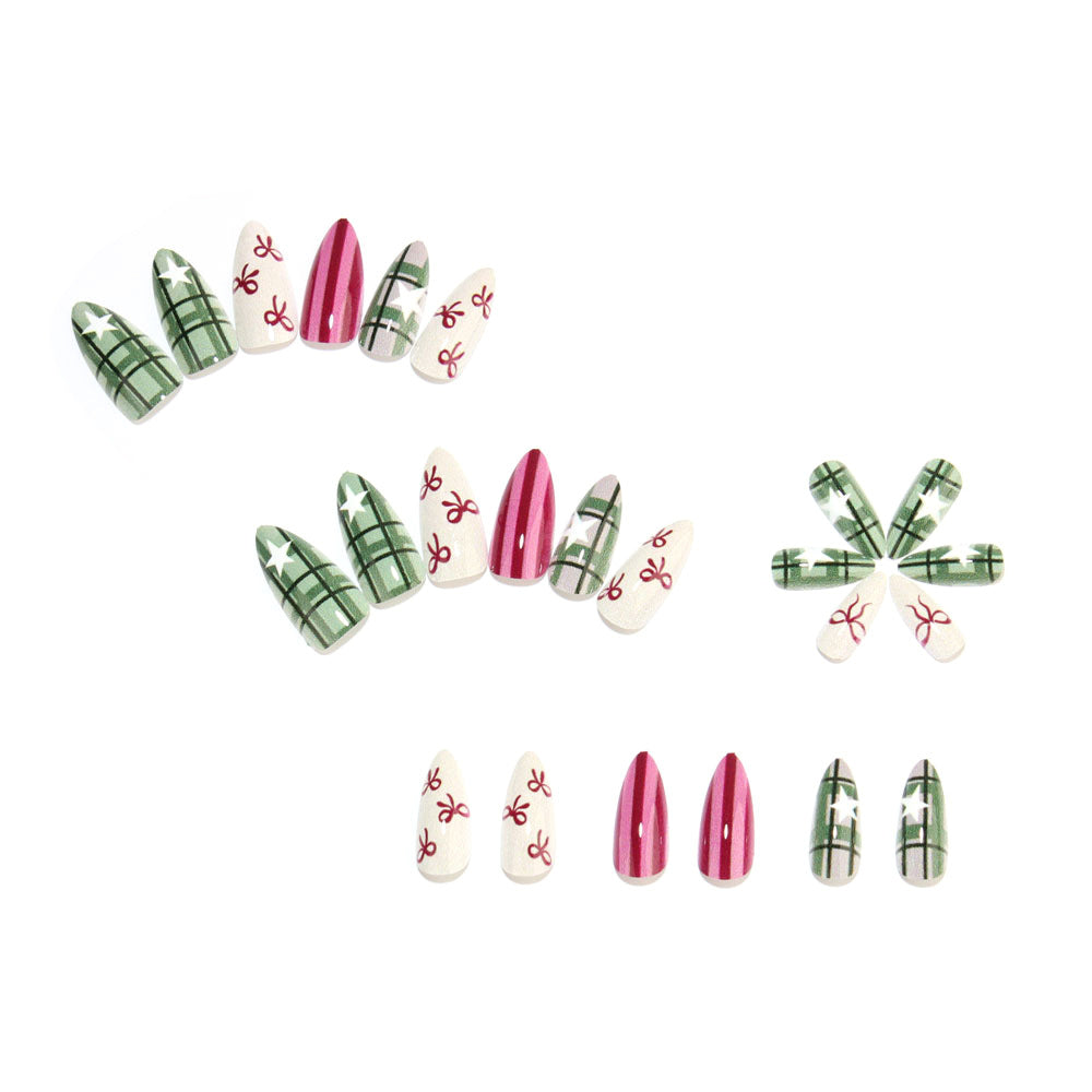 Christmas gift nails