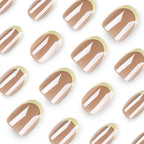 French yellow nails