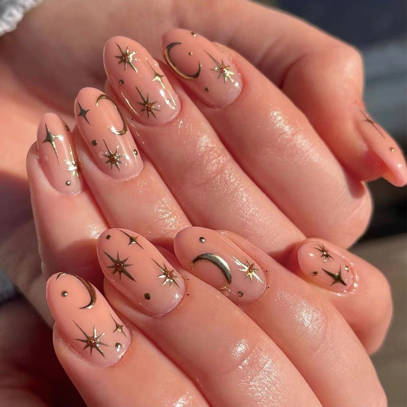 Star and Moon Myth Nails