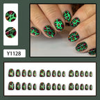 Green Forest Nails