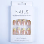 Yellow French Nails