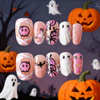 Cute ghost nails