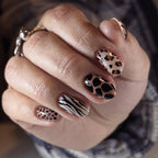 Cool and spicy leopard print nails