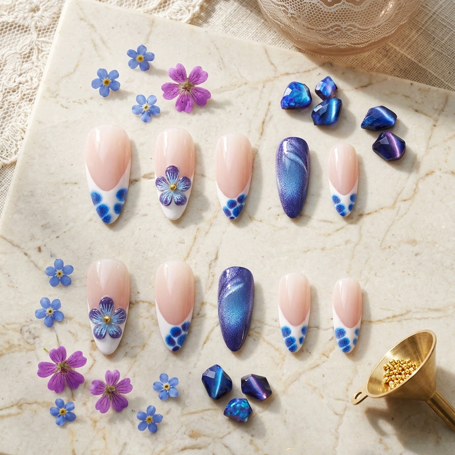Marine flower nails