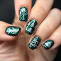 Cedar Christmas Nails