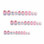 Pink Phantom Nails