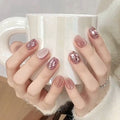 Sweet pink nails