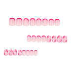 Rose-flowered nails