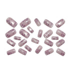 Romantic purple nails