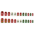 Snowflake Christmas Tree Nails