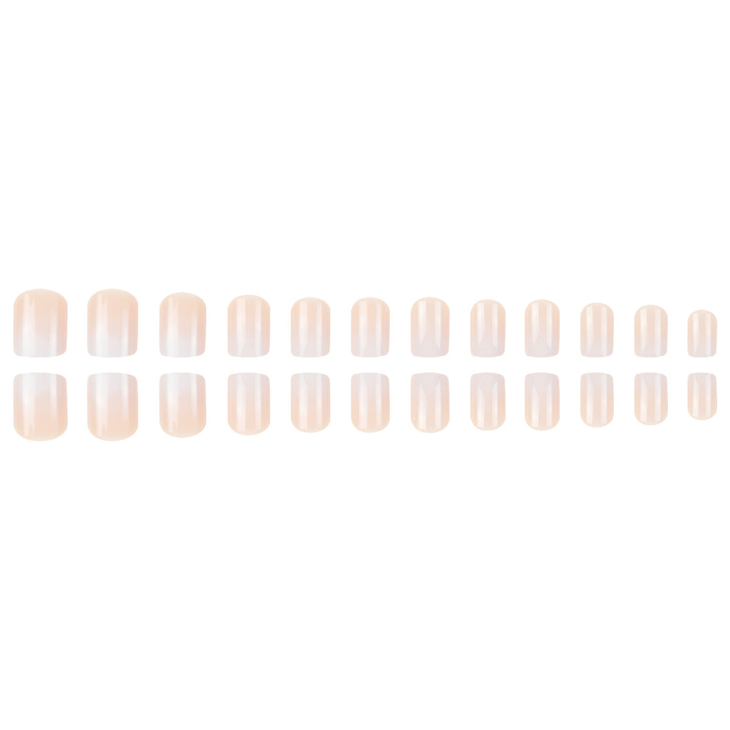 24pcs Ombre Square style nails