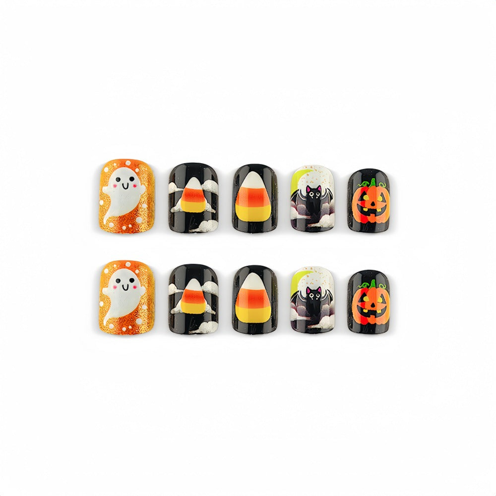 Pumpkin bat nails