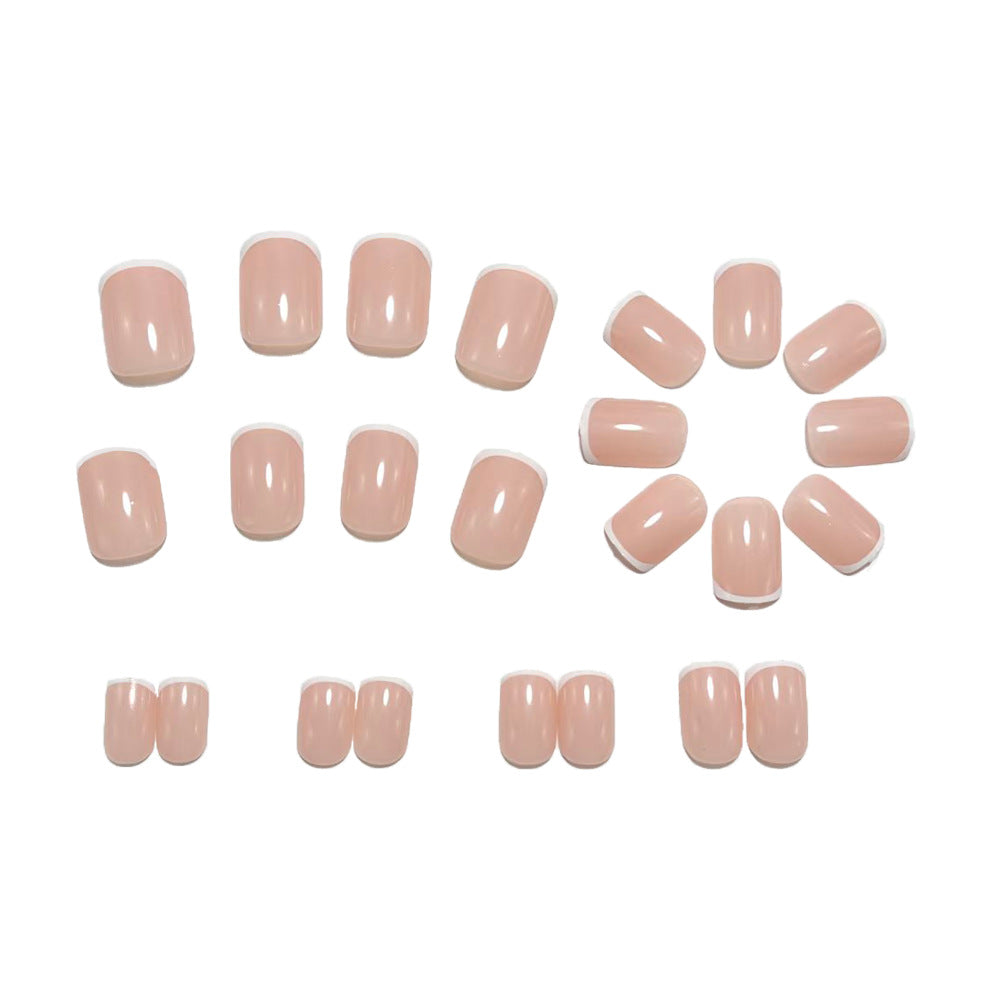 White French Nails