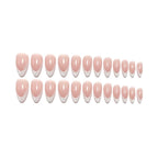 French-style white-edged nails
