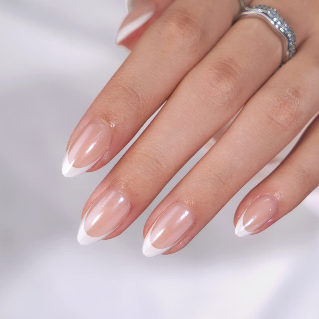 French snow nails