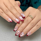 Vintage red nails