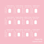 24pcs French-style Saint Patrick's Clover Nail