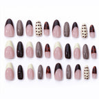 Caramelized almond nails